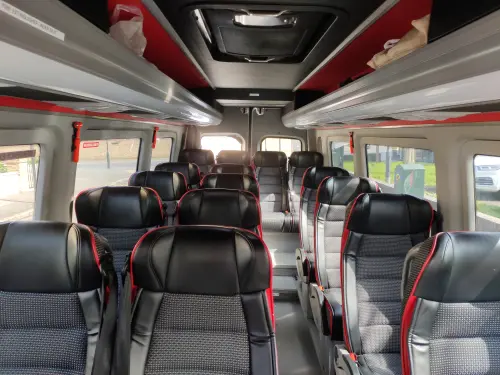 minibus interior